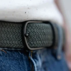Ceinture tressée dark forest - t1