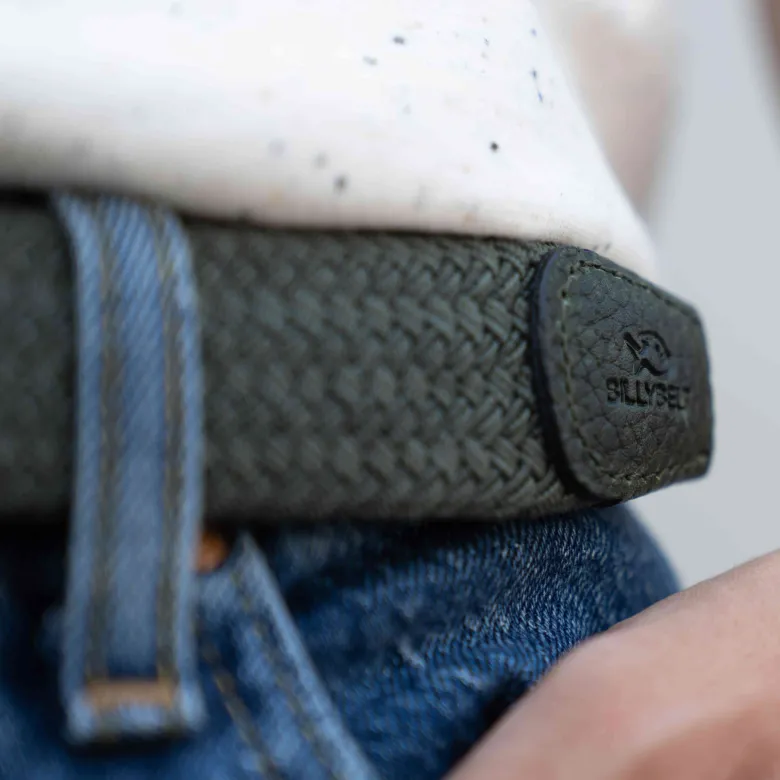 Ceinture tressée dark forest - t1