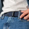 Ceinture tressée deep water - t1