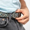 Ceinture tressée glasgow - t1