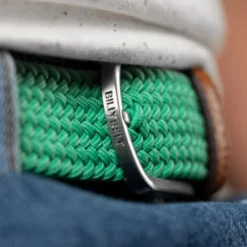 Ceinture tressée golf green - t2