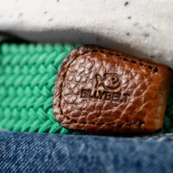 Ceinture tressée golf green - t2