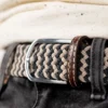 Ceinture tressée panama - t1