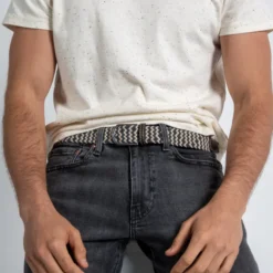 Ceinture tressée panama - t1