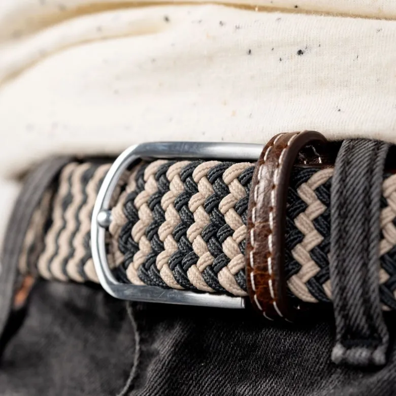 Ceinture tressée panama - t2