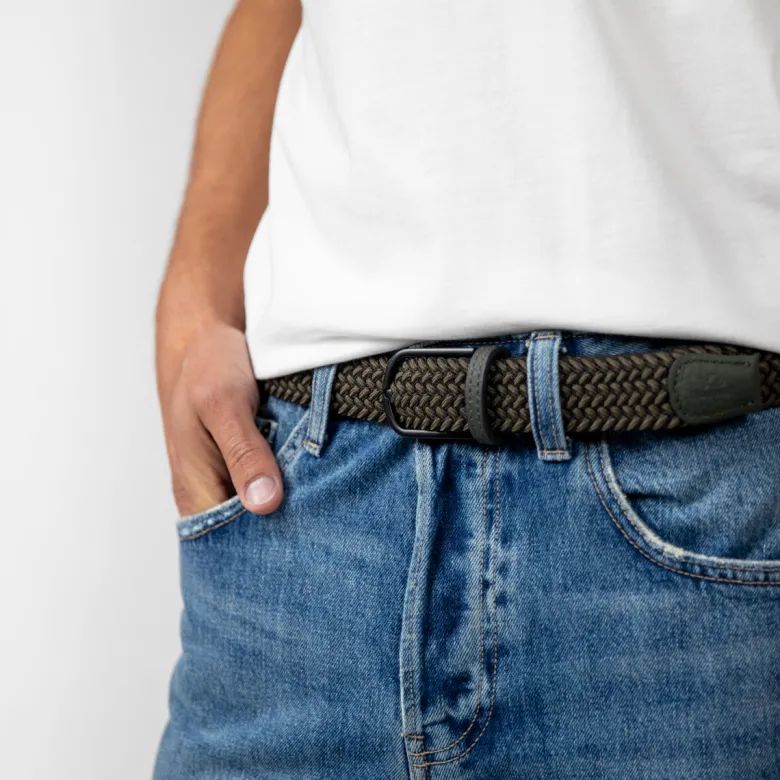 Ceinture tressée sherwood - t1