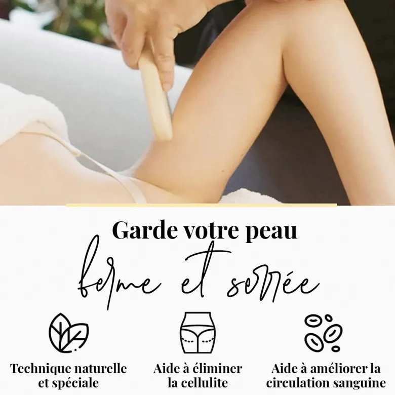 Cellulite masseur massage appareil bois