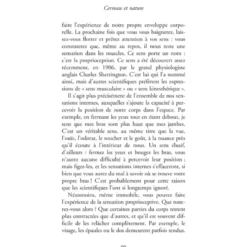 Cerveau et nature