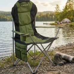Chaise de camping - vert