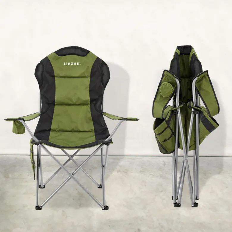 Chaise de camping - vert
