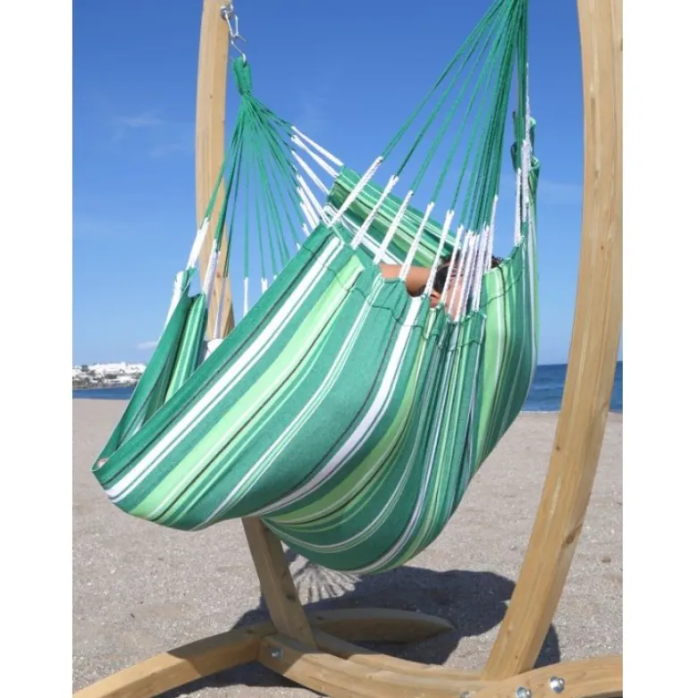 Chaise hamac avec support albizia xl
