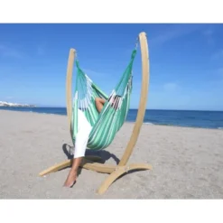 Chaise hamac avec support albizia xl
