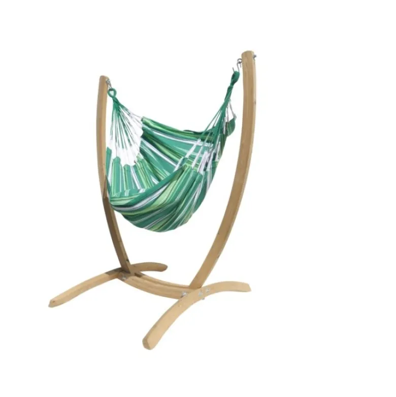 Chaise hamac avec support albizia xl