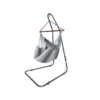 Chaise hamac avec support soledad 3 gris