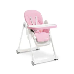 Chaise haute comfort eat rose