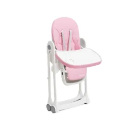 Chaise haute comfort eat rose