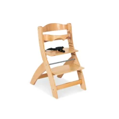 Chaise haute en bois naturel thilo