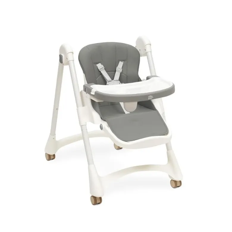 Chaise haute evolutive - gris