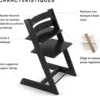 Chaise tripp trapp noire