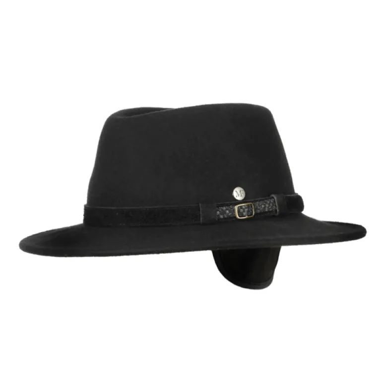 Chapeau laine avec cache-oreilles 60