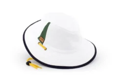 Chapeau mixte certifié anti-uv upf50+ et anti-chaleur blanc 55/57