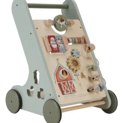 Chariot de marche en bois little farm
