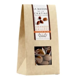 Chatines cacao - amandes enrobées de chocolat au lait
