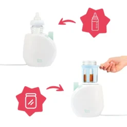 Chauffe-biberon easy+ maison pastel