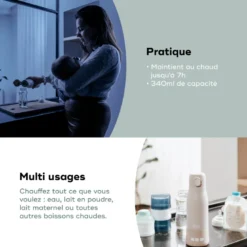 Chauffe-biberon rechargeable moov & feed