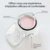 Chauffe-cire électrique 400ml avec bol