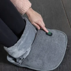 Chauffe-pieds électrique sans fil 3 intensités - 5h autonomie + powerbank