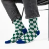 Chaussettes carreaux silverstone