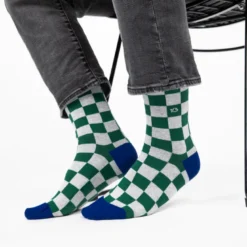 Chaussettes carreaux silverstone