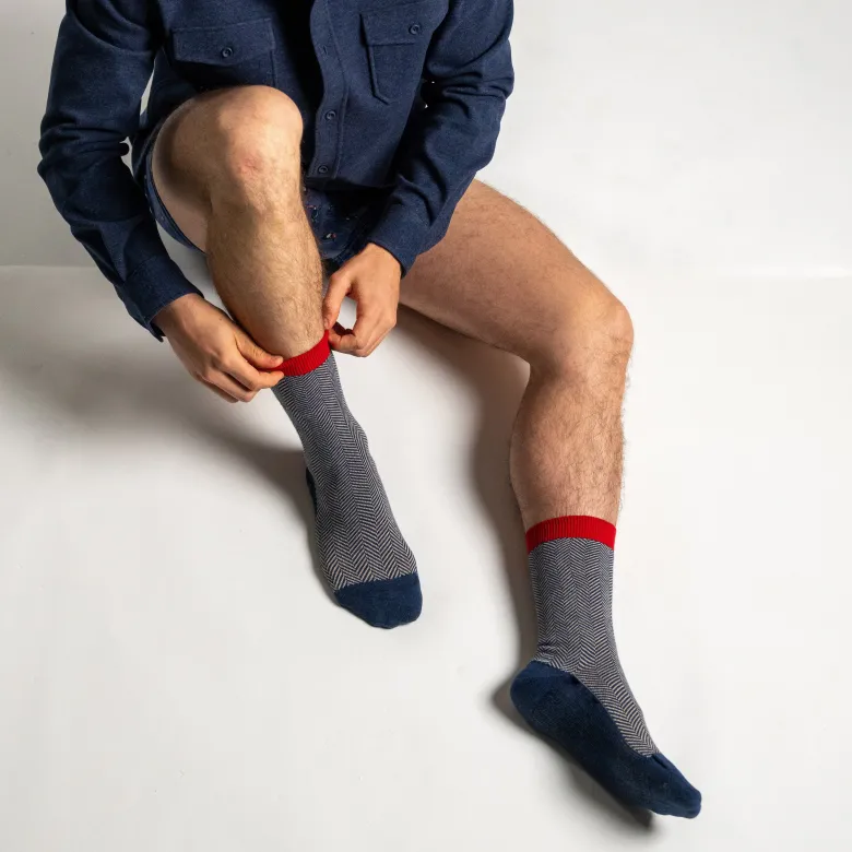 Chaussettes chevron hella