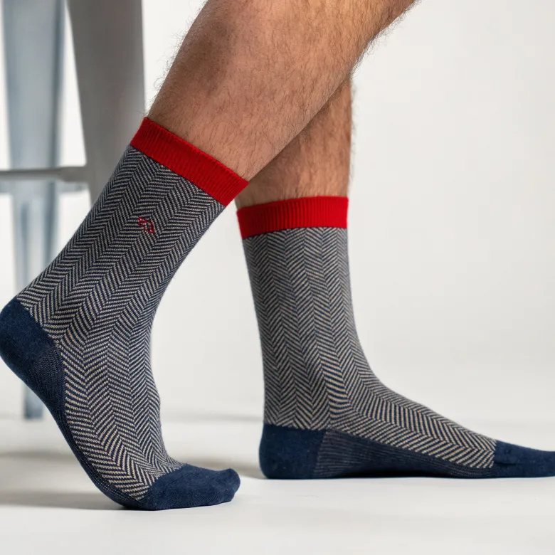 Chaussettes chevron hella
