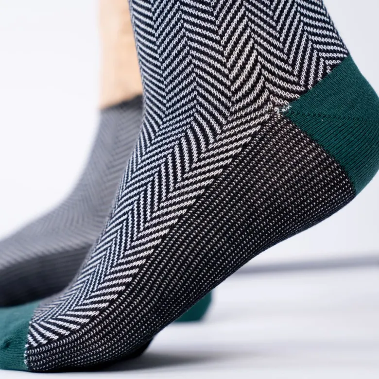 Chaussettes chevron sherwood