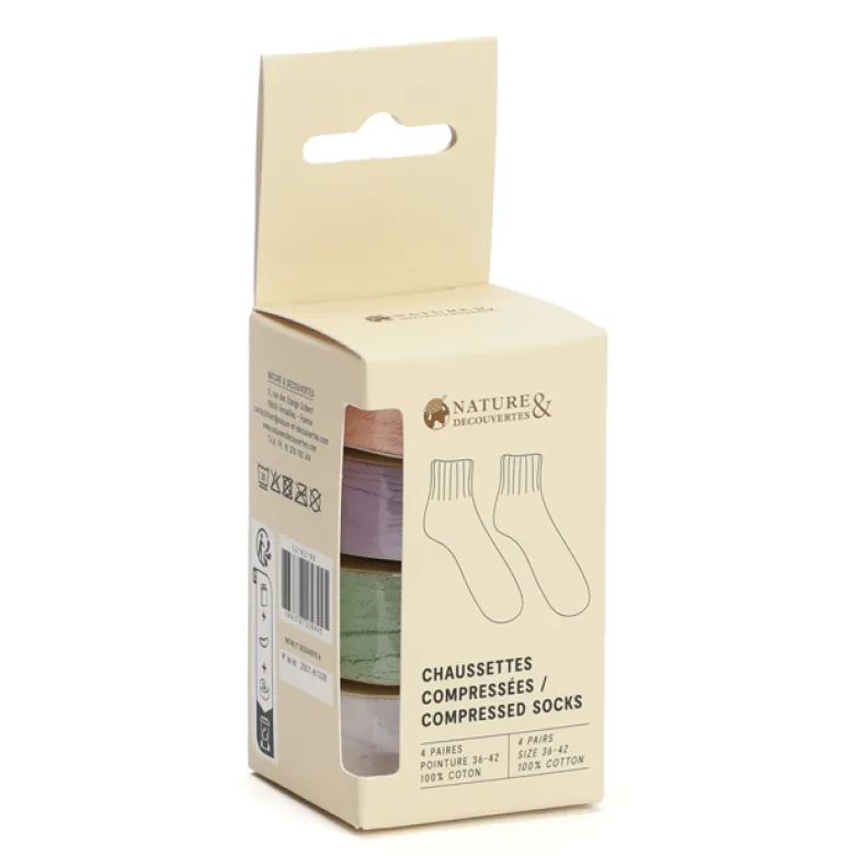 Chaussettes compressées 36-42