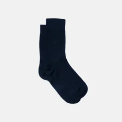 Chaussettes en bambou bleu marine