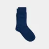 Chaussettes en bambou marine chiné