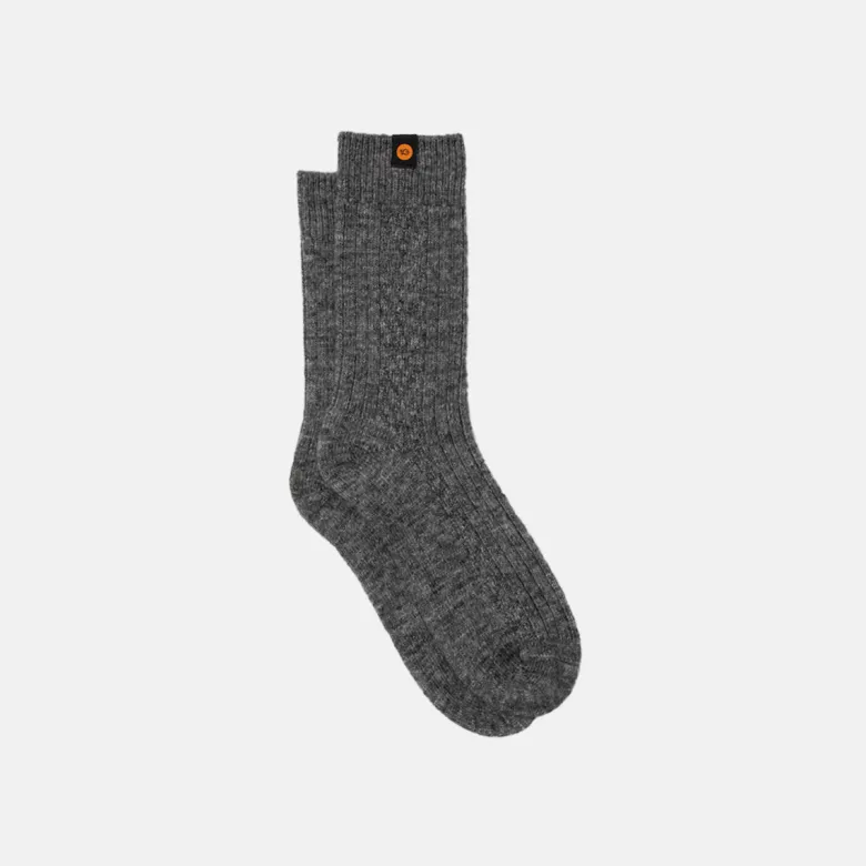 Chaussettes en laine gris
