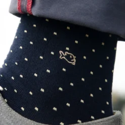 Chaussettes square beige