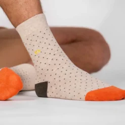 Chaussettes square natural