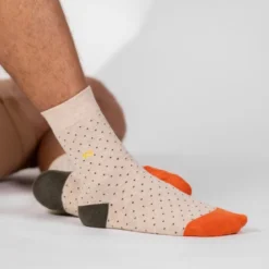 Chaussettes square natural