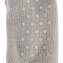 Chaussettes tricot taille unique gris