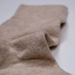 Chaussettes unies beige