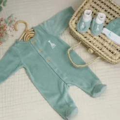 Chausson bébé verde 0