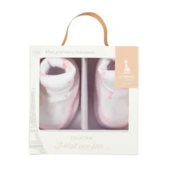 Chaussons bébé blanc 0