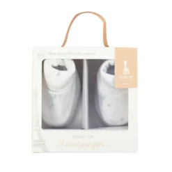 Chaussons blanc 0 1 mo
