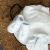 Chaussons blanc 0 1 mo