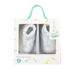 Chaussons blanc 0 1 mo